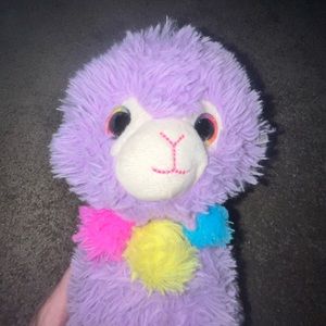 Fuzzy purple llama